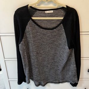 Black Striped Shirt
